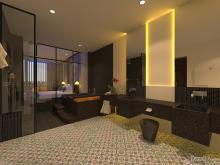 Khmer Interior Bathroom Primium Singal Bed Hotel-EP13 in Cambodia